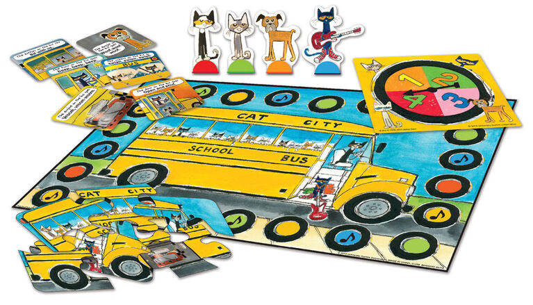 Pete the Cat Wheels on the Bus - English Edition