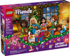 LEGO Friends Le calendrier de l'Avent 2025, Ensemble de Construction de Noël pour Enfants, 5 Minipoupées, 5 Animaux 42668