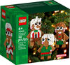 LEGO Gingerbread Ornaments Building Toy, Festive Gingerbread Décor, Great Family Activity or Holiday Decoration, Gift for 6 Year Old Kids, Boys and Girls, 40642