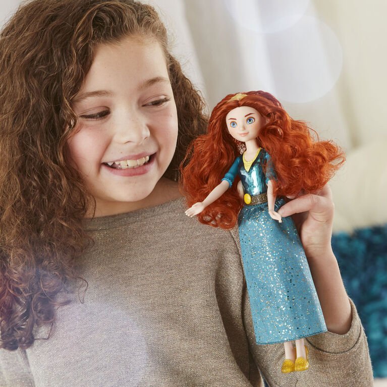Disney Princess Royal Shimmer Merida Doll