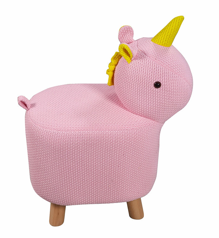 Kvell Unicorn Stool/Pink