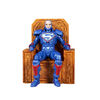 DC Multiverse - Lex Luthor in Costume bleu avec Trône Figurine