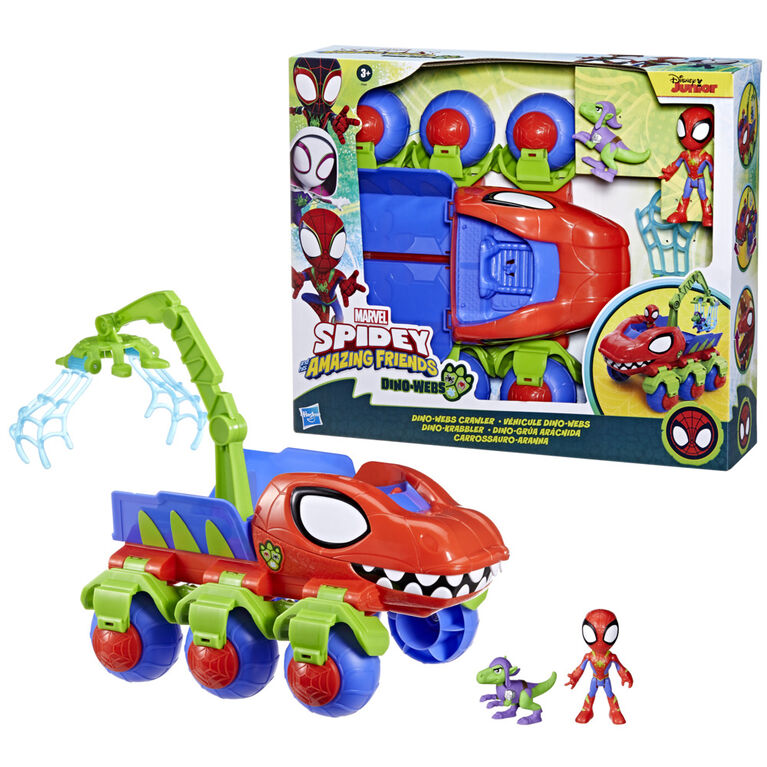 Marvel Spidey and His Amazing Friends Dino-Webs Crawler
