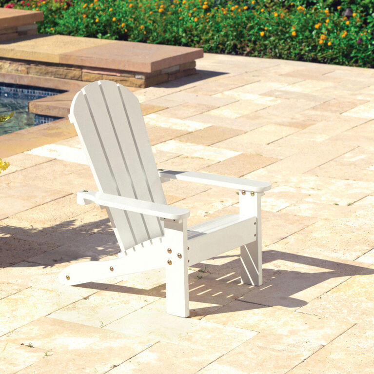 KidKraft - Adirondack Chair - White