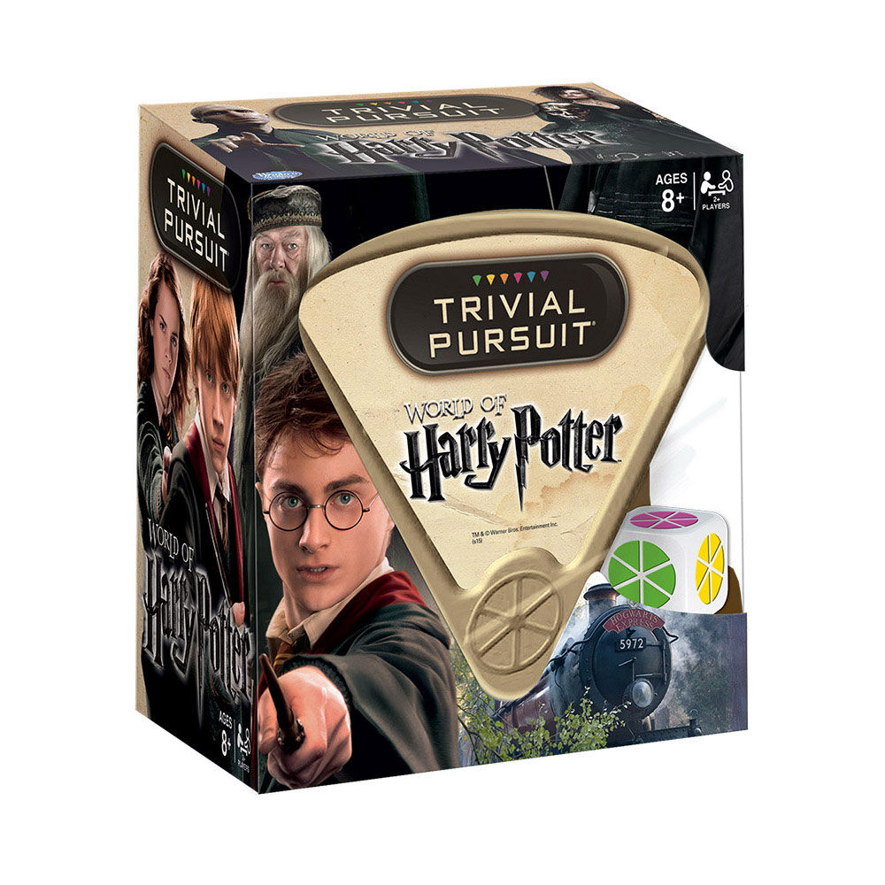 WORLD OF HARRY POTTER TRIVIAL PURSUIT BITE SIZE GAME OVER 600 QUESTIONS 