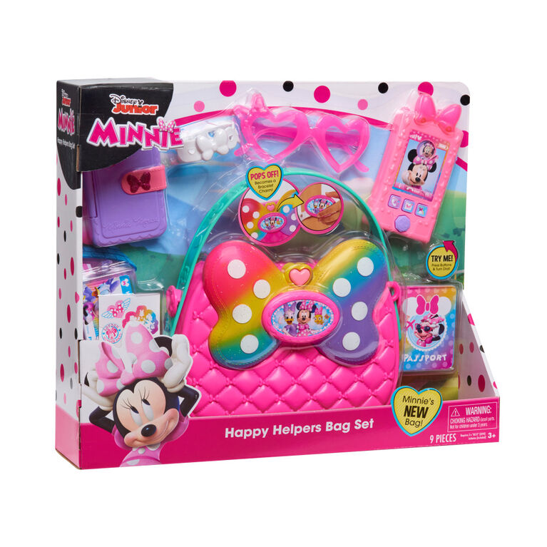 Disney Junior Minnie Mouse Happy Helpers Bag Set