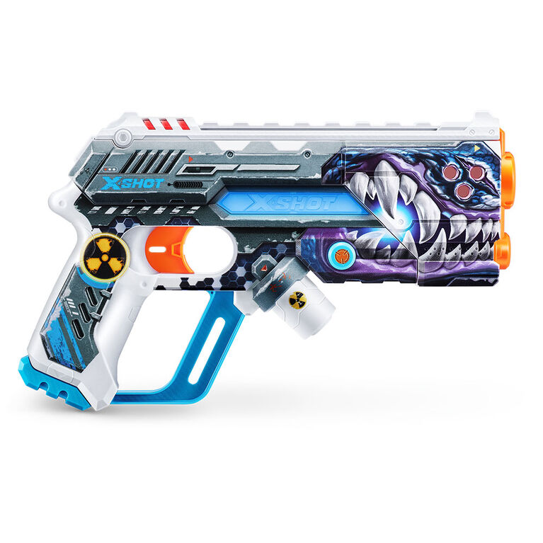 X-Shot Skins Laser 360° (2 Laser Blasters & 2 Infrared Headset) by ZURU