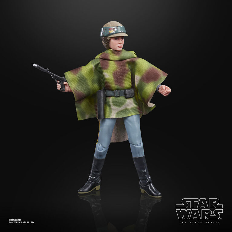 Star Wars The Black Series Princess Leia Organa (Endor) Toy 6-Inch Scale Star Wars: Return of the Jedi Collectible Figure