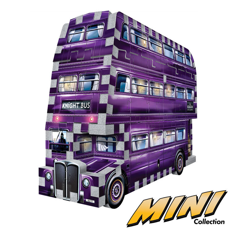 Wrebbit3D/Harry Potter The Knight Bus Mini 3D Jigsaw Puzzle