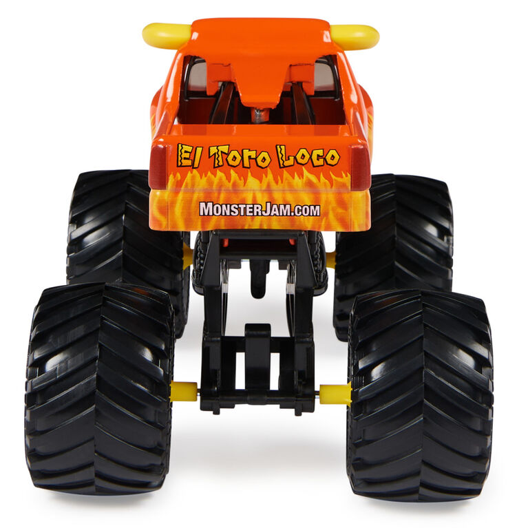 Monster Jam, Official El Toro Loco Monster Truck, Collector Die-Cast Vehicle, 1:24 Scale