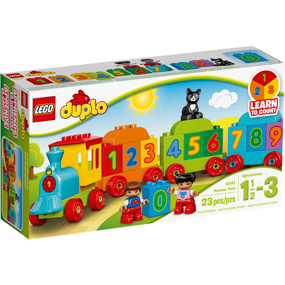duplo number train set