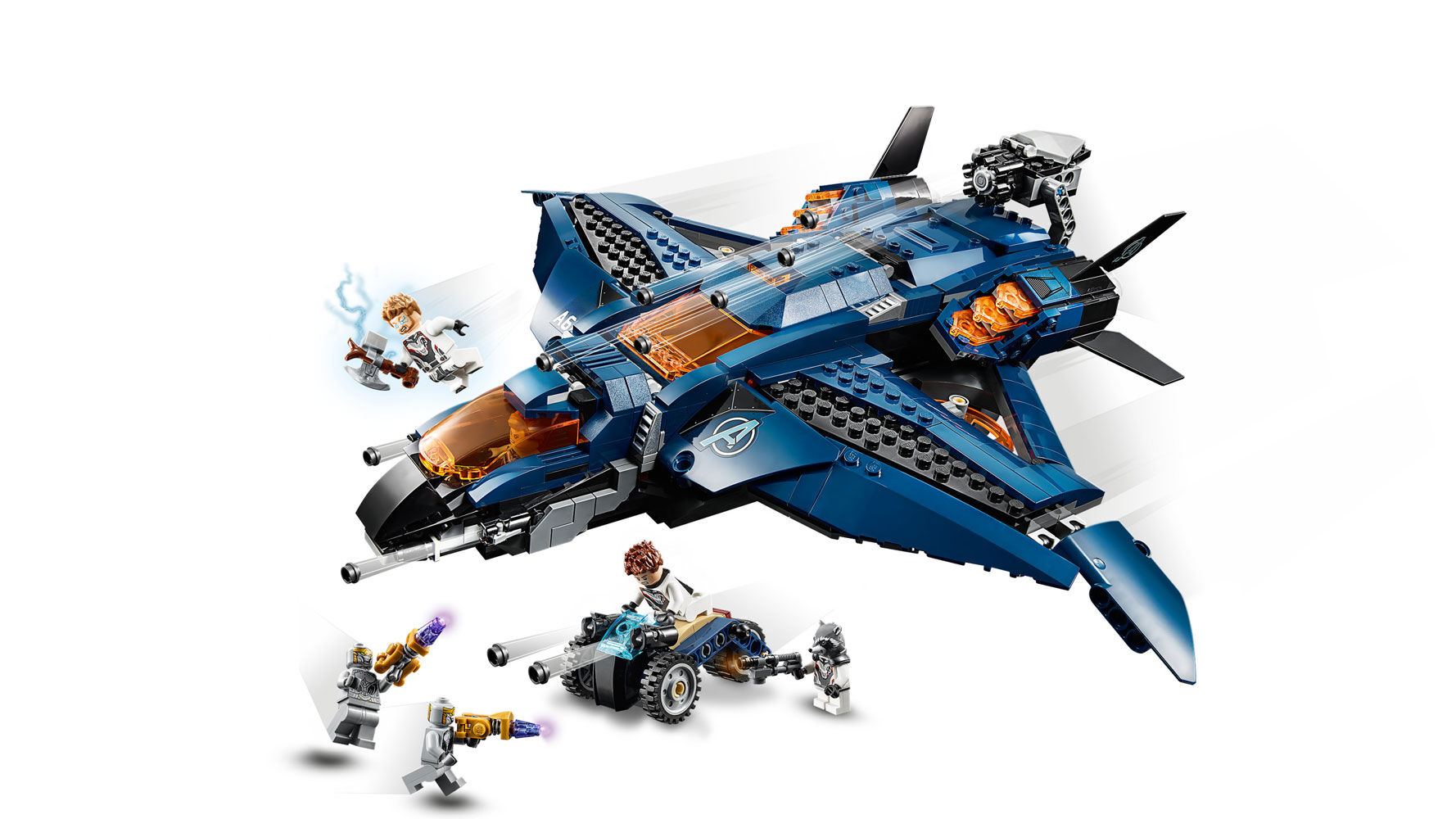 lego avengers endgame super quinjet