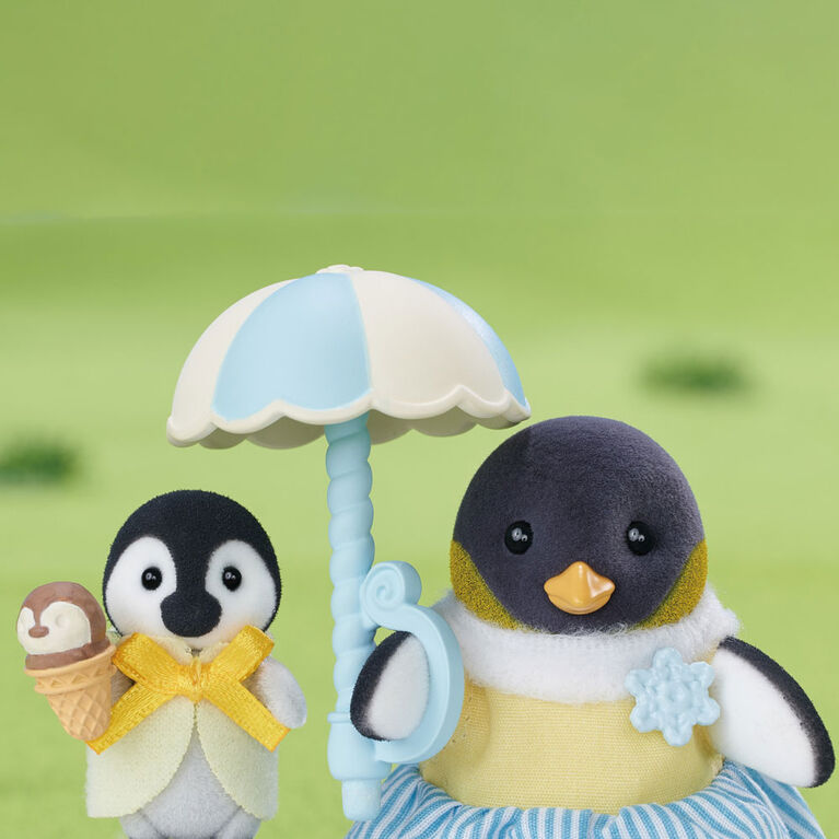 Calico Critters Penguin Family, Set of 3 Collectible Doll Figures