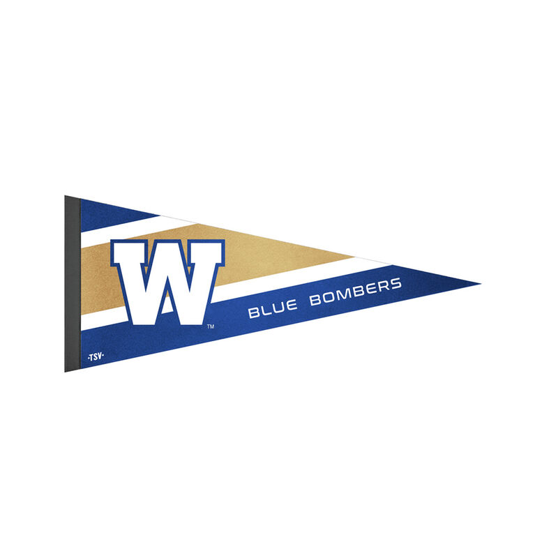 CFL Winnipeg Blue Bombers Collector Pennant