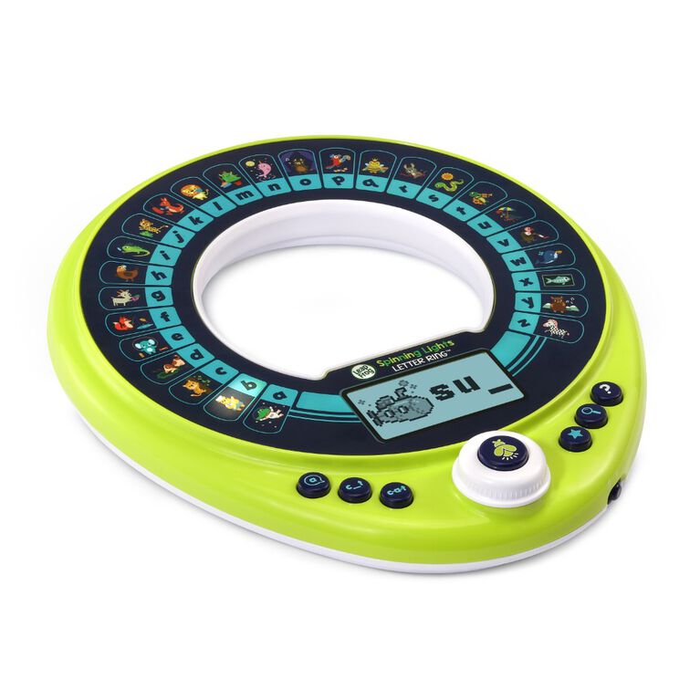 LeapFrog Spinning Lights Letter Ring - English Edition