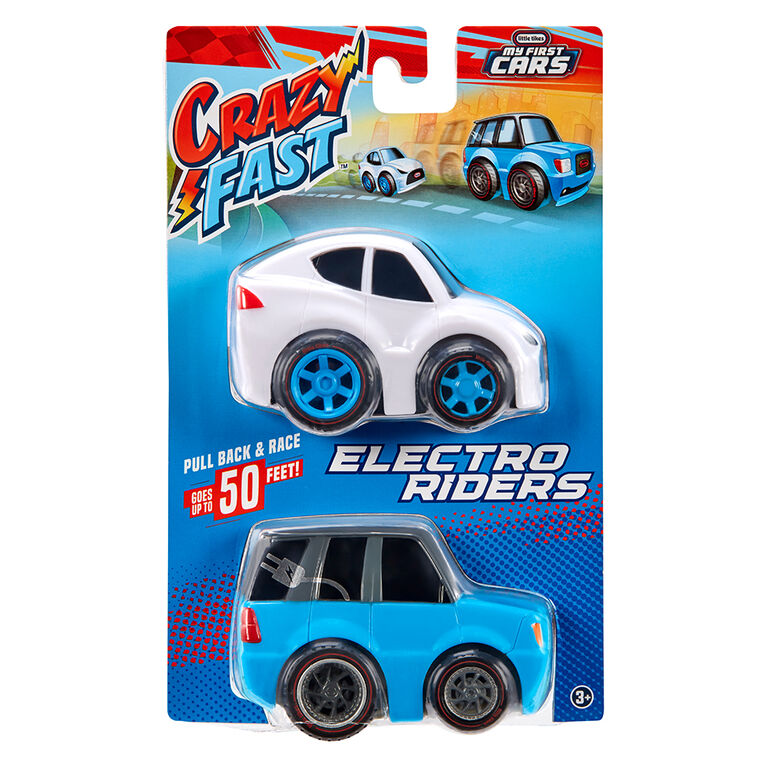 Little Tikes My First Cars Crazy Fast Cars 2-Pack Electro Riders