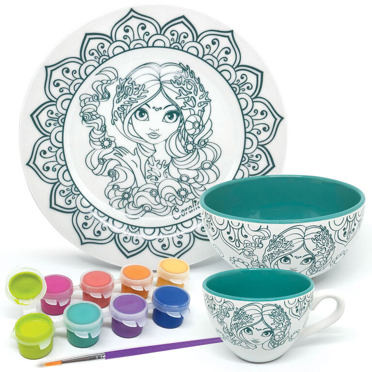 Nebulous Stars - Peinture Sur Porcelaine