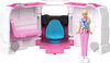 Barbie Mini BarbieLand Doll & Vehicle Set with 1.5-inch Doll, Color-Change Care Clinic