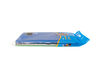 Strictly Briks - Flat Bottom Baseplates - 10" x 10" - 32 x 32 pegs - 6 Baseplates - Blue, Gray, Green