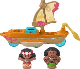 Little People - Princesses Disney - Le Canoë de Moana et Maui