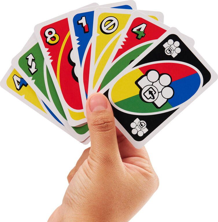 UNO Flex Card Game, Fun Games for Family and Game Nights