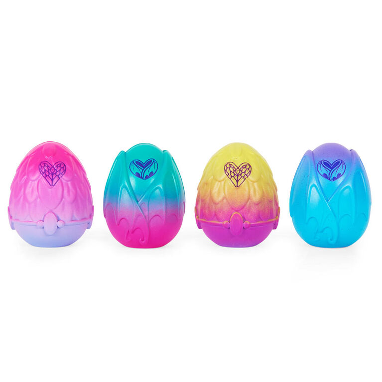Hatchimals CollEGGtibles, Wilder Wings Multipack with 4 Hatchimals and 4 Mix and Match Wings (Styles May Vary)