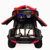 KIDSVIP Licensed Sport MX 2x12V 4x4 Poussette UTV 2 places pour enfants - Rouge - Édition anglaise