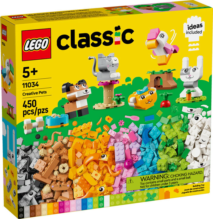 LEGO Classic Creative Pets Buildable Animal Toy 11034