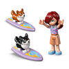 LEGO Friends Les chiens surfeurs et l'aventure en scouteur, Jouet de construction, Jeu de rôle avec corgi et planche de surf 42641