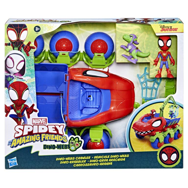 Marvel Spidey and His Amazing Friends Dino-Webs Crawler