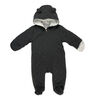 Rococo Quilted Pramsuit - Grey, 3-6 Months