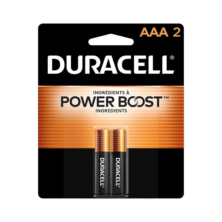 Duracell - Coppertop AAA Alkaline Batteries - 2 Pack