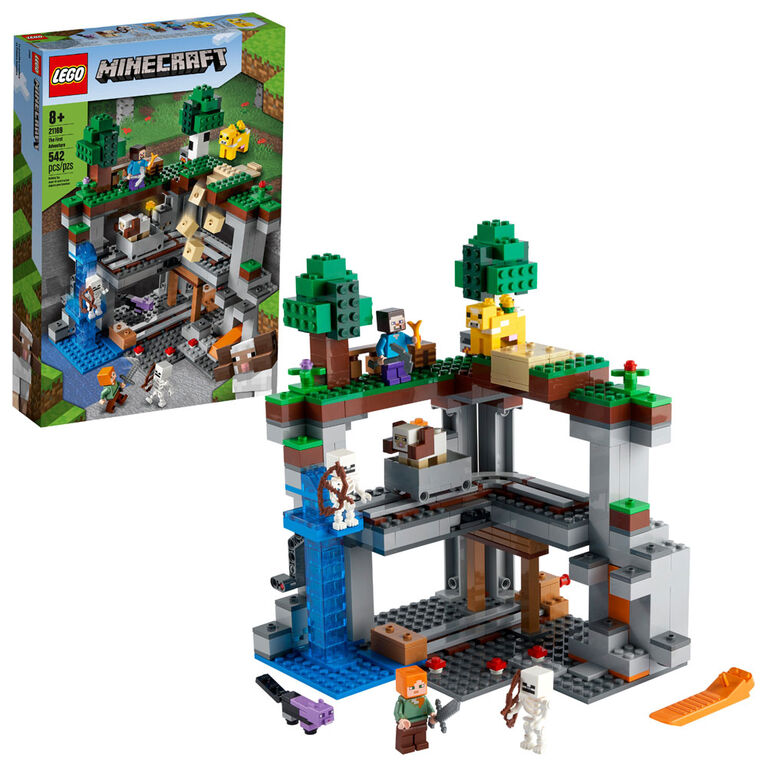 LEGO Minecraft La première aventure 21169 (542 pièces)
