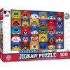 Masterpieces Puzzle Company MLB Mascots casse-tête de 100 pièces - Édition anglaise