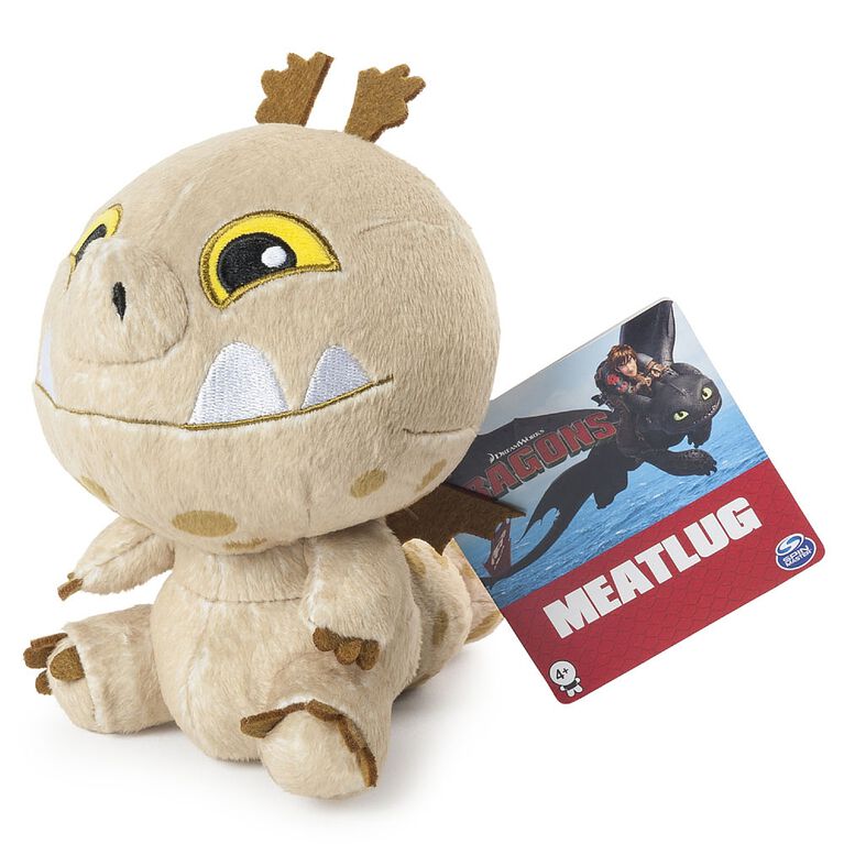 How To Train Your Dragon, 8 Inch Premium Plush Meatlug Toys R Us Canada
