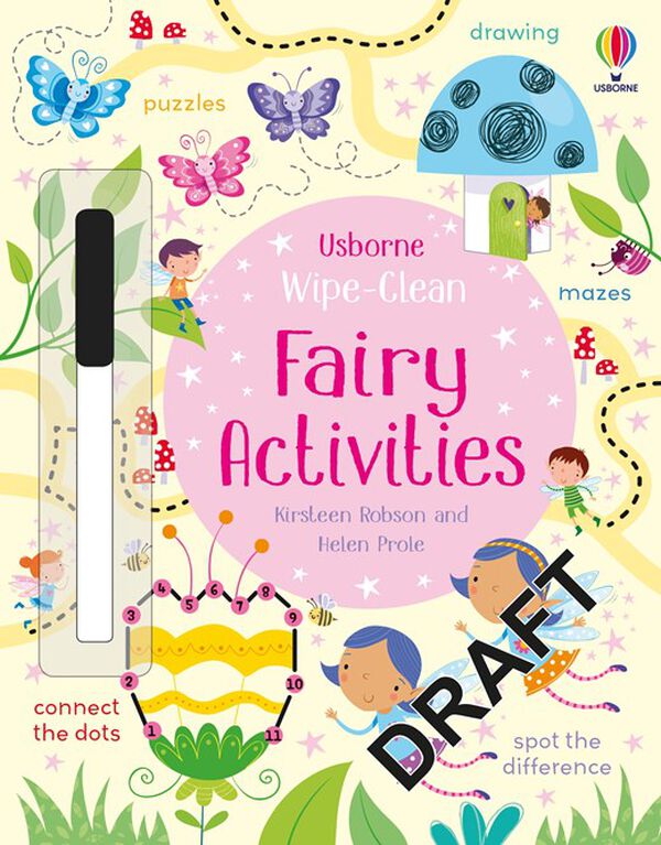 Wipe-Clean: Fairy Activities- English Edition