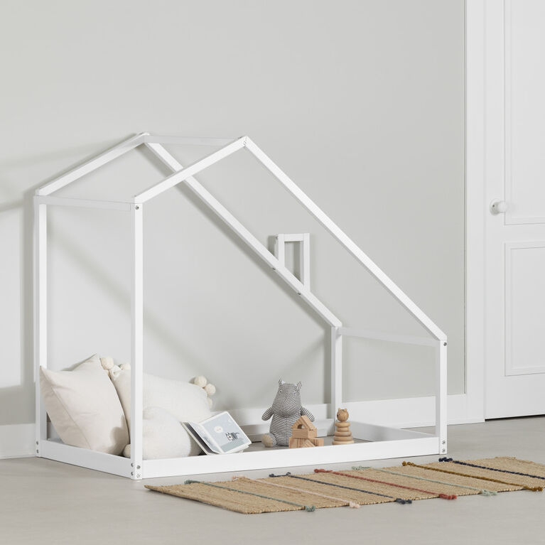 Ohana Toddler House Bed Playroom White