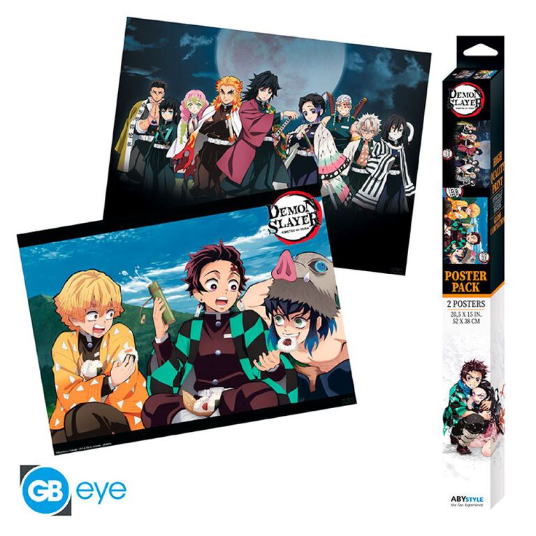 Demon Slayer Boxed Poster Set Series 2