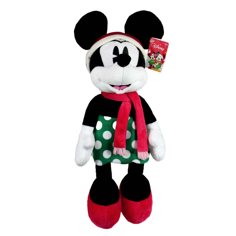 Disney - Vintage Mickey Mouse Holiday Plush