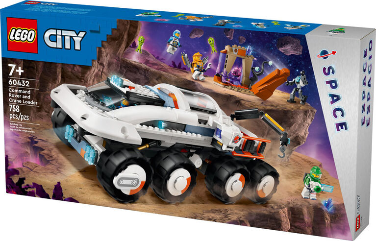 LEGO City Command Rover and Crane Loader Outer Space Toy 60432