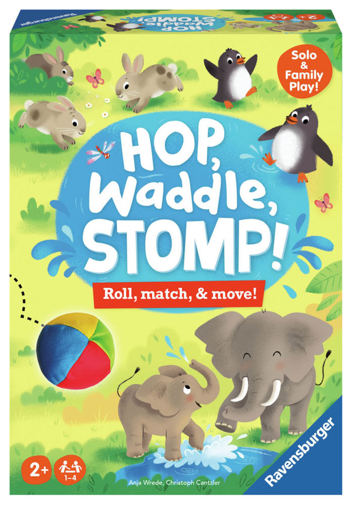 Hop, Waddle, Stomp! - An Active Animal Puzzle Game