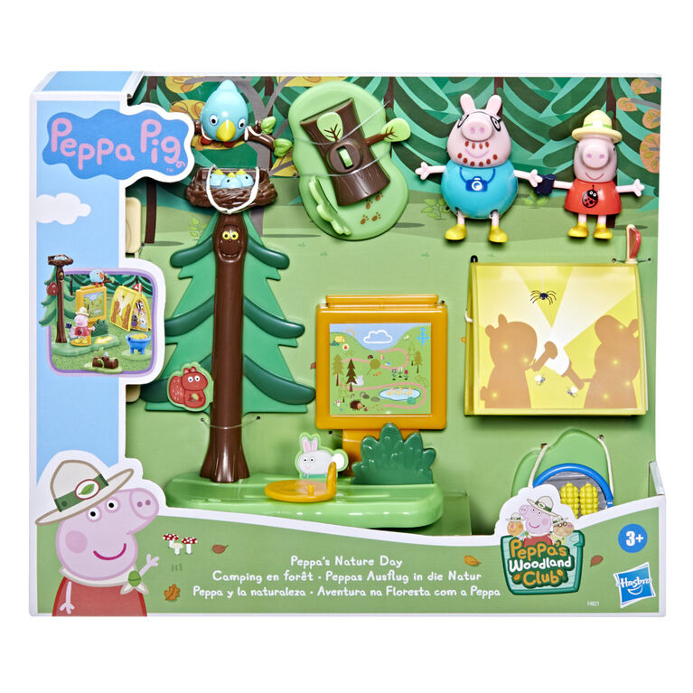 Peppa Pig Camping en forêt, jouet préscolaire - Notre exclusivité