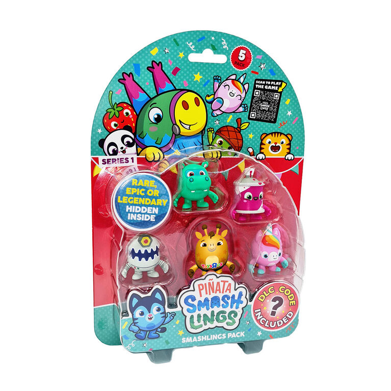 Pinata Smashlings Figures Exclusive 5 Pack w/Geoffrey - R Exclusive