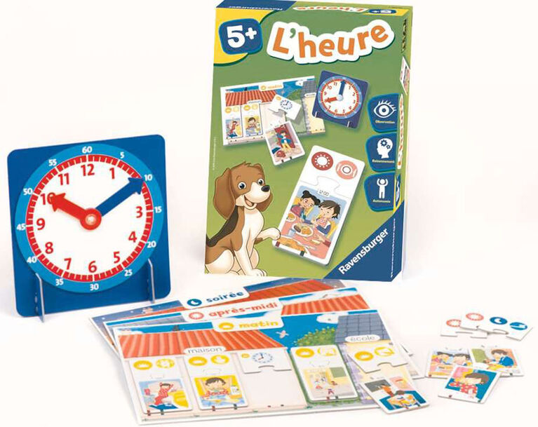 Ravensburger! Time Game - French Edition