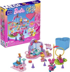 MEGA- Barbie- Color Reveal- Animaux à Dresser et Toiletter