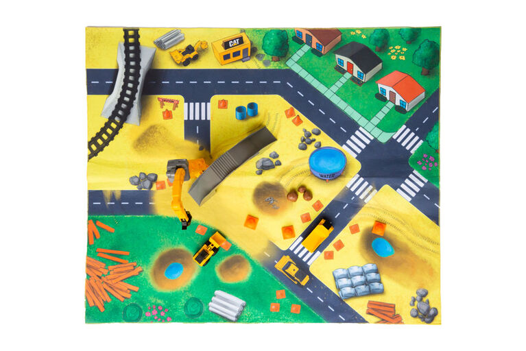 Cat Little Machines Construction Mat