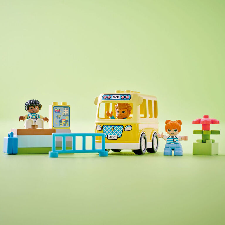 LEGO DUPLO Town The Bus Ride 10988 Building Toy Set (16 Pieces)