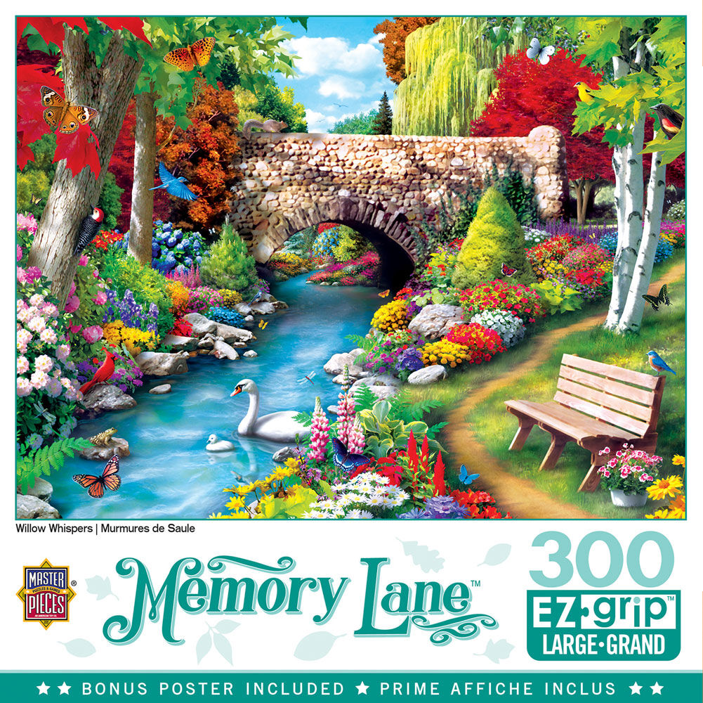 Memory Lane 300 Piece EZ-Grip Puzzle - Willow Whispers