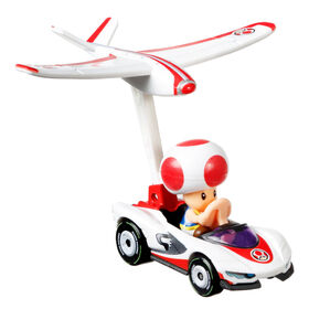 Hot Wheels - Mario Kart - Toad P-Wing et Planeur