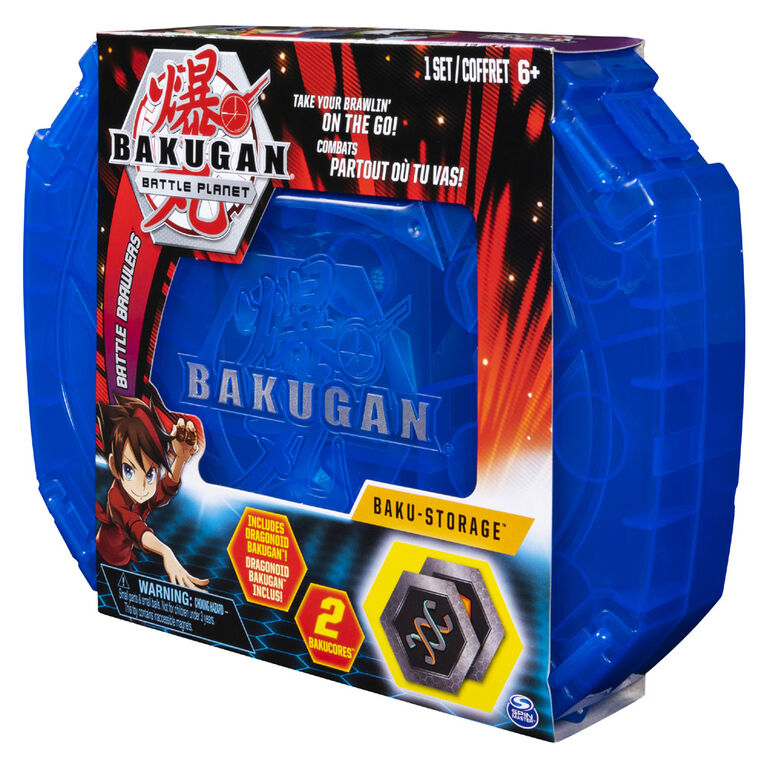 Bakugan, Baku-storage Case (Blue) for Bakugan Collectible Creatures